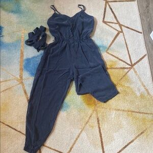 Abercrombie & Fitch Blue Jumpsuit Chic and Versatile